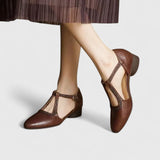 Delphine | Elegantiškos plokščios sandalai