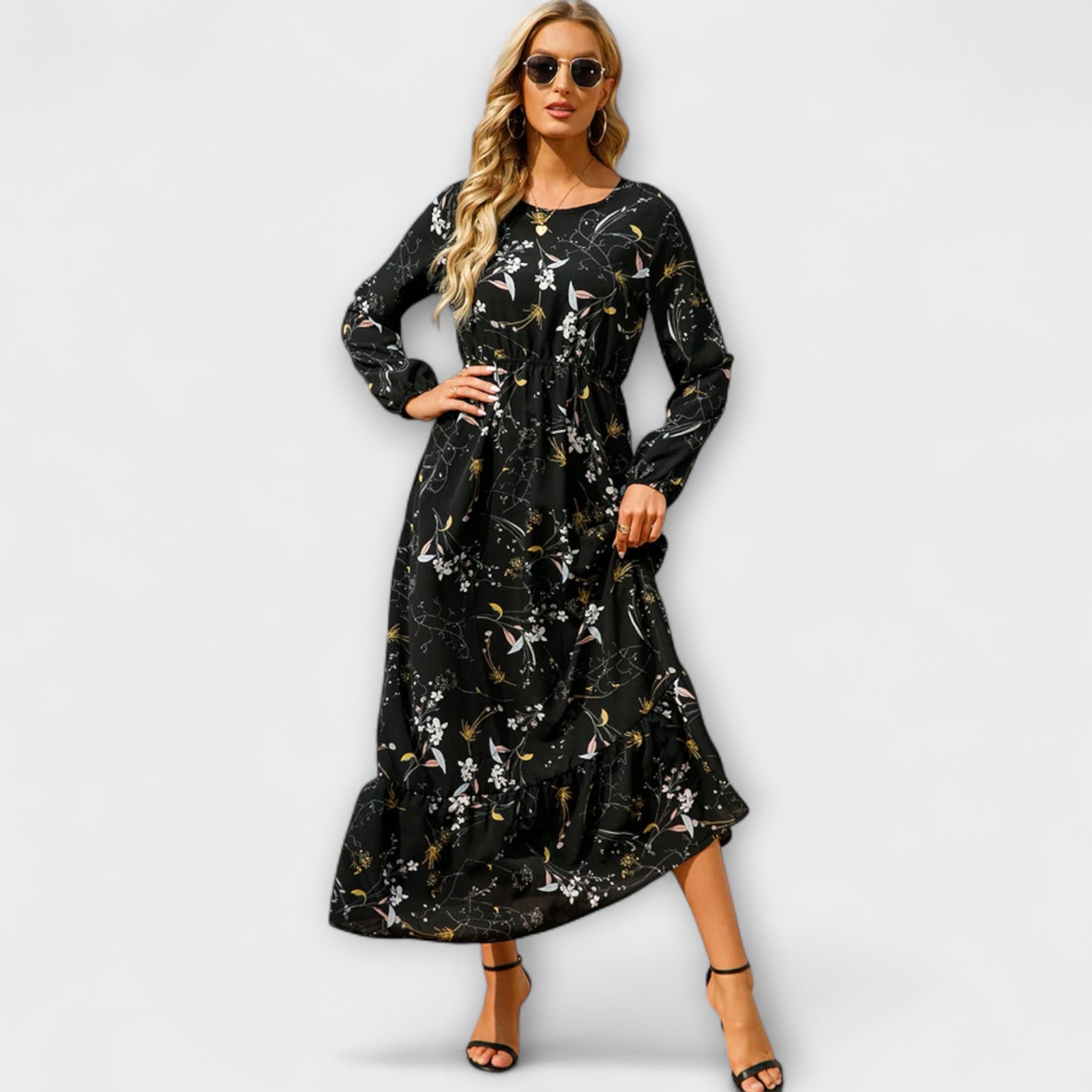 Bohemijos Maxi Suknelė