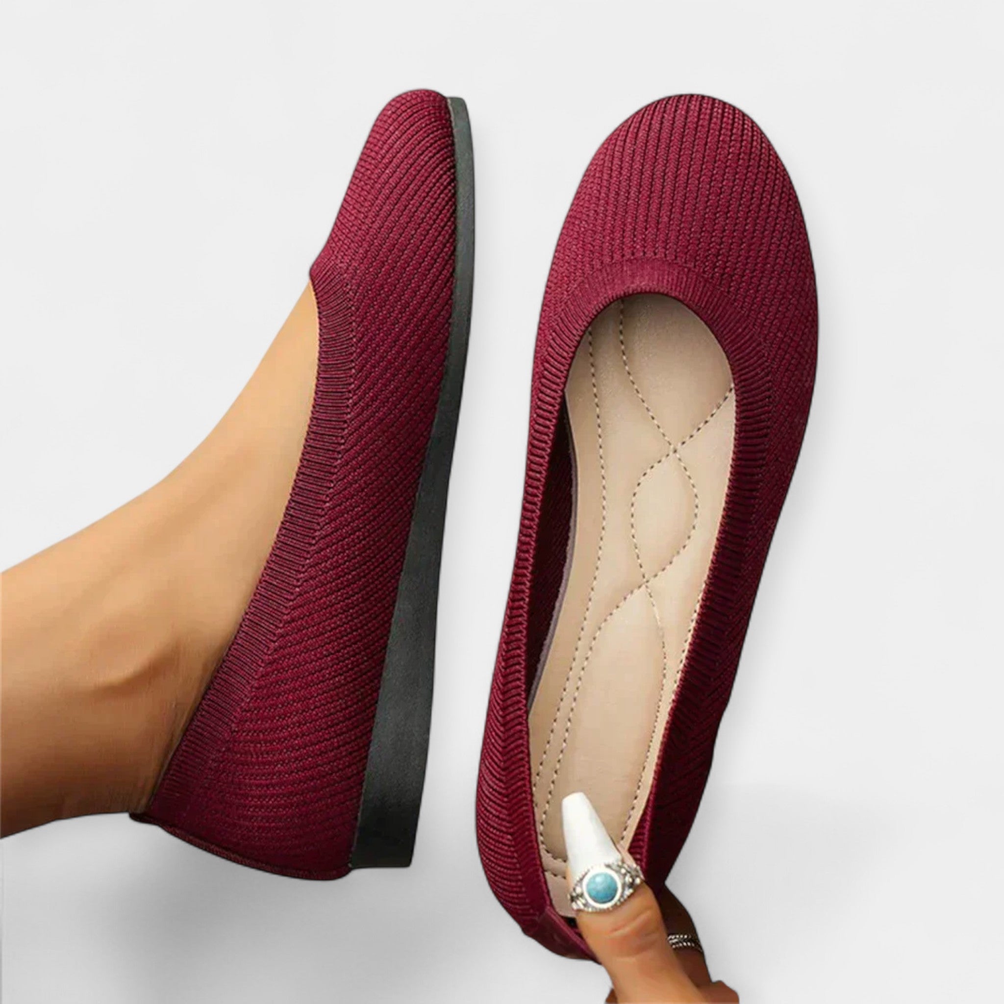 Sára Elegant Ortopediniai SlipOn Batai Su Atminties Putomis