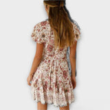 Amina - Trumpa Boho Suknelė
