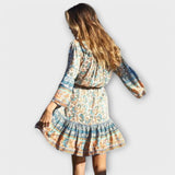 Keitha - Trumpa Boho Suknelė