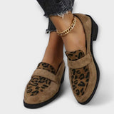 Eva Eleganti Leopardo Batai su Patogia Smūgių Absorbcija