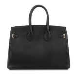 TL Bag - Odinė rankinė su auksinėmis detalėmis