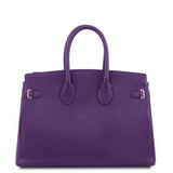 TL Bag - Odinė rankinė su auksinėmis detalėmis