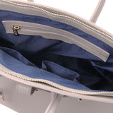 TL Bag - Odinė rankinė su auksinėmis detalėmis