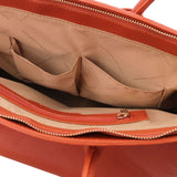 TL Bag - Odinė rankinė su auksinėmis detalėmis
