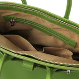 TL Bag - Odinė rankinė su auksinėmis detalėmis