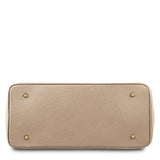 TL Bag - Odinė rankinė su auksinėmis detalėmis