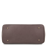 TL Bag - Odinė rankinė su auksinėmis detalėmis