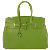 TL Bag - Odinė rankinė su auksinėmis detalėmis
