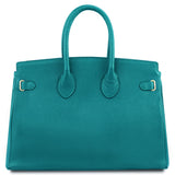 TL Bag - Odinė rankinė su auksinėmis detalėmis