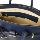 TL Bag - Odinė rankinė su auksinėmis detalėmis