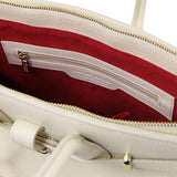 TL Bag - Odinė rankinė su auksinėmis detalėmis