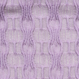 Violetinis geometrinis tekstūruotas bikini komplektas